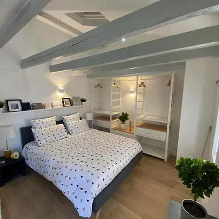 Appartement Duplex Le 12 - Avec Terrasse Dans Le Vignoble - 5 Mn Du Centre De Colmar Wettolsheim