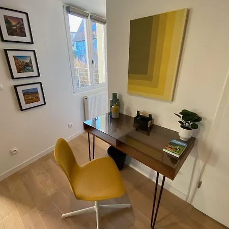 Appartement Duplex Le 12 - Avec Terrasse Dans Le Vignoble - 5 Mn Du Centre De Colmar Wettolsheim